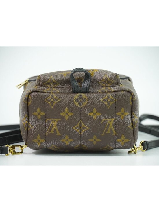 Louis Vuitton LV Palm Springs Backpack Mini Monogram Brown Vintage main image 6